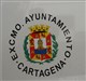 Het stadswapen van Cartagena -